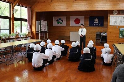 校長先生のお話