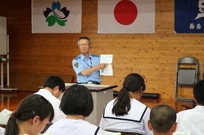 交通指導員の尾堂様 交通指導員の尾堂様