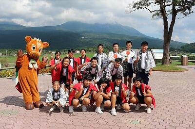 ベーブ君との写真撮影 ベーブ君との写真撮影