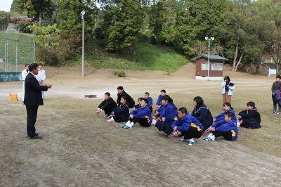 最後に校長先生のお話 最後に校長先生のお話