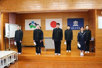 旧生徒会役員 旧生徒会役員