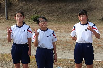 1位2位3位の生徒です 1位2位3位の生徒です