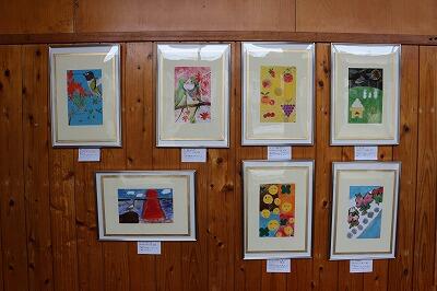 ３年生の美術作品