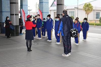 いおワールドかごしま水族館の前 いおワールドかごしま水族館の前