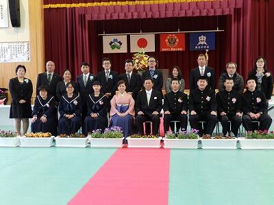 保護者との記念写真 保護者との記念写真