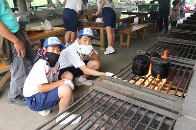 火起こし 火起こし