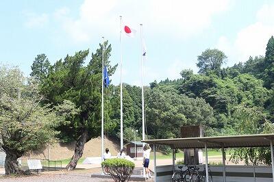 旗も揚がりました 旗も揚がりました