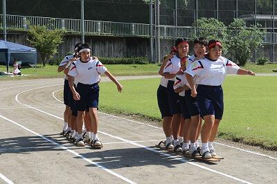 団技や徒走はみんな接戦でした 団技や徒走はみんな接戦でした