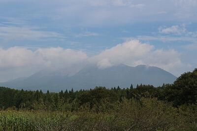 長遊園から見た霧島 長遊園から見た霧島