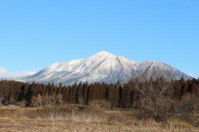 高千穂峰の雪化粧 高千穂峰の雪化粧