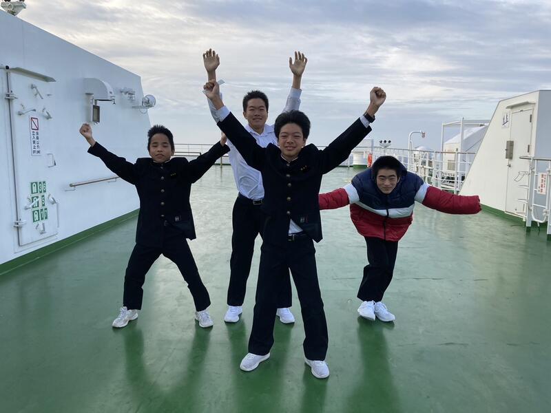 大阪南港到着前１