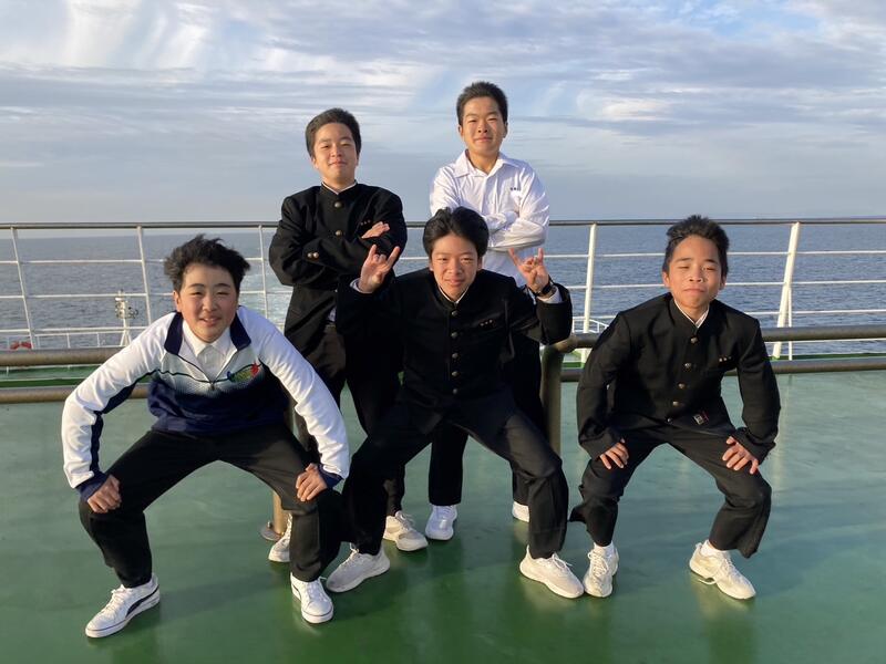 大阪南港到着前３