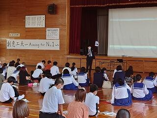 高校説明会の様子