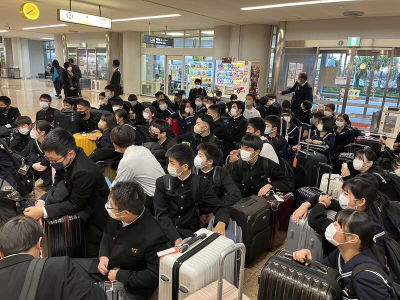 いよいよフライトです。