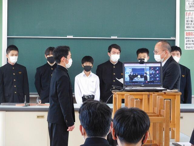 男子バスケットボール部表彰