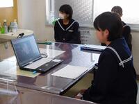 生徒代表のことば