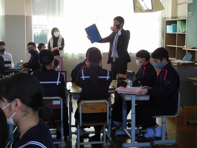 ２年１組　国語科　研究授業