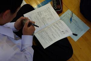 服装容儀で自己確認