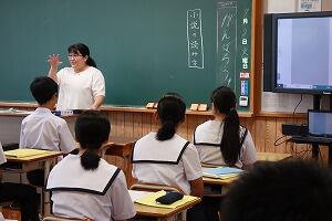 飯野高等学校　沼田先生