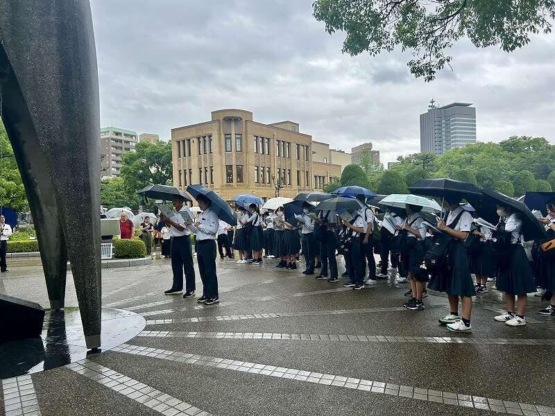 平和集会の様子
