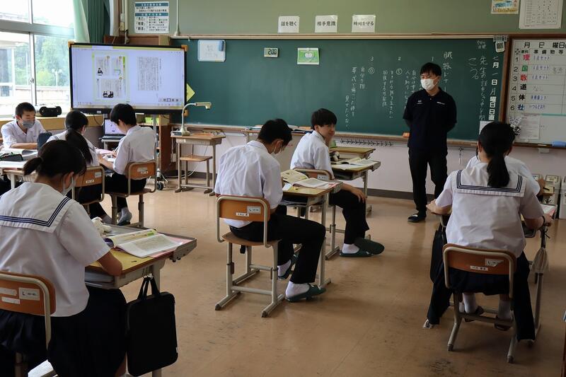 学校のようす 小林市立紙屋中学校