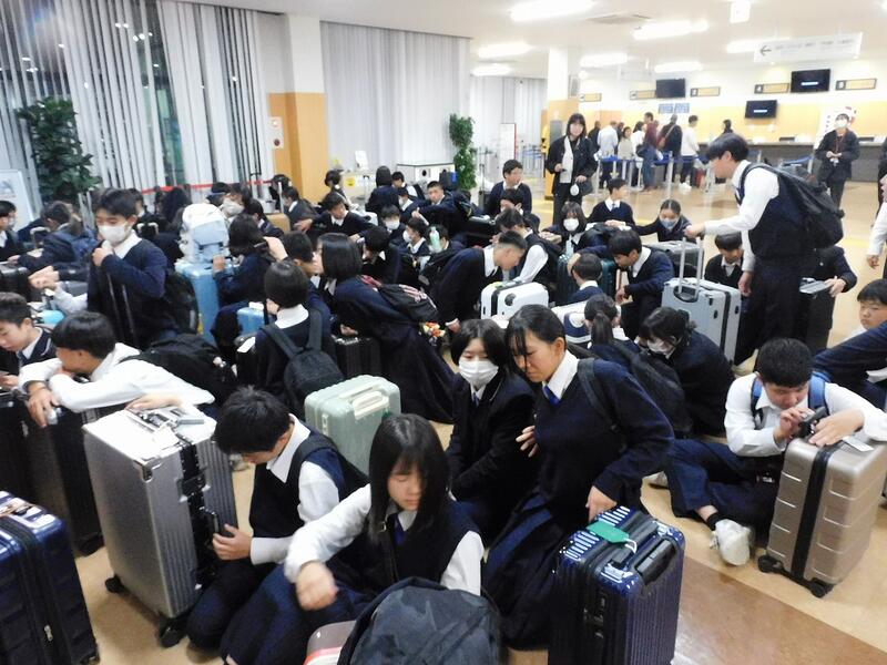 門司港フェリー乗船前