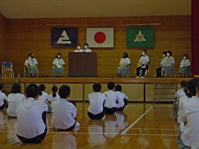 立会演説会の様子