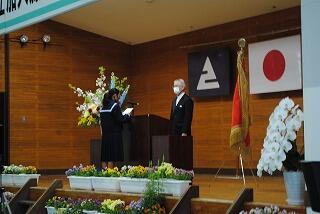 新入生代表誓いの言葉