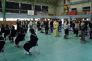 保護者代表あいさつ