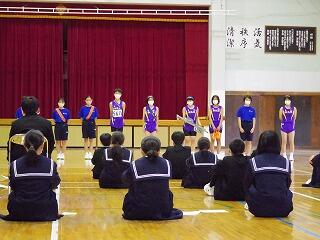 部活動紹介（陸上部）