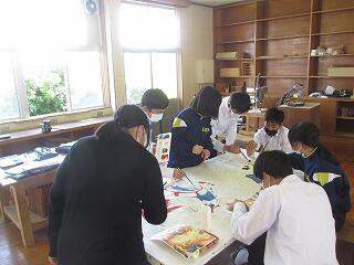 装飾の準備 装飾の準備