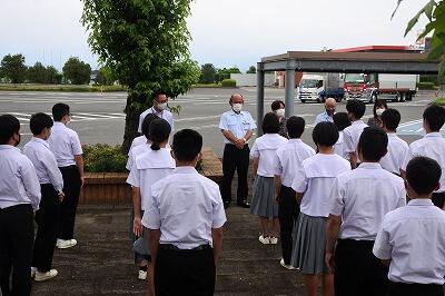 霧島SAで解散式