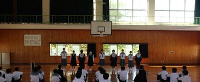 女子バレーボール部