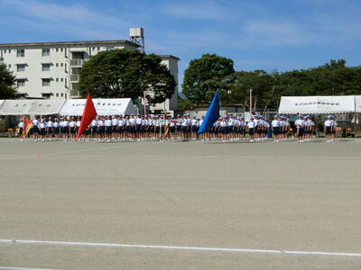 開会式入場