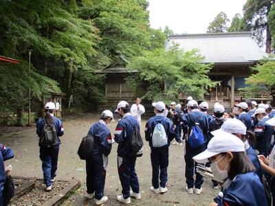 白鳥神社訪問学習１