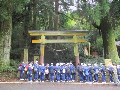 白鳥神社訪問学習２