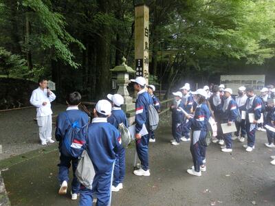 白鳥神社訪問学習５