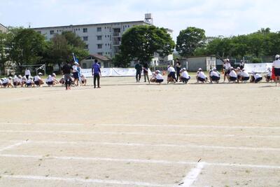 全校団技練習①