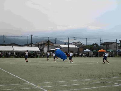 ４　青団エール交換