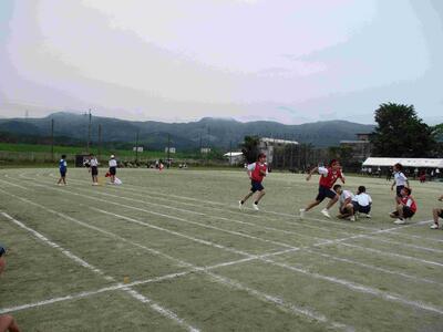 １２　２年リレー