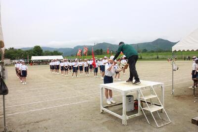 １７　閉会式　競技優勝授与