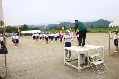 １８　応援優勝授与