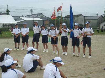 ２０　青団解団式