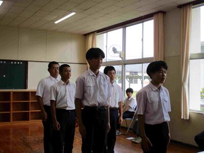 抱負発表：軟式野球部(拠点校方式：えびの連合)