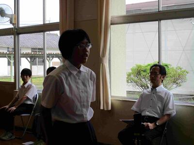 抱負発表：柔道競技