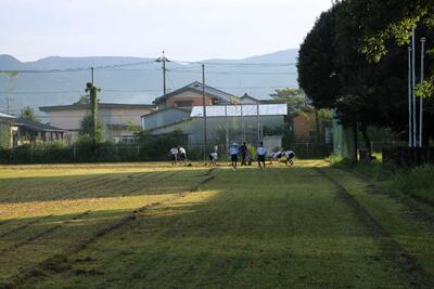 ３　親子奉仕作業