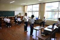 ３①応援演説(１年)