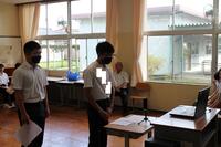 ８②立候補者演説(２年)