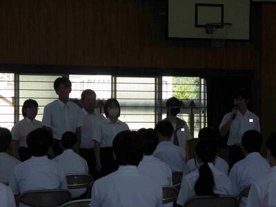 ３　旧会長あいさつ