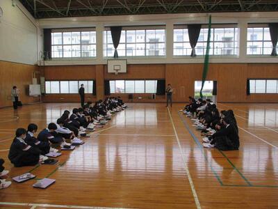 １　開会のあいさつ